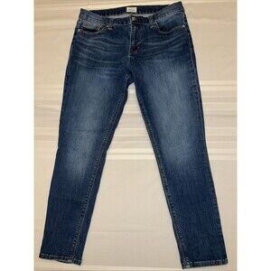 Hudson Natalie Super Skinny Mid Rise Ankle Jeans Medium Wash Womens 31